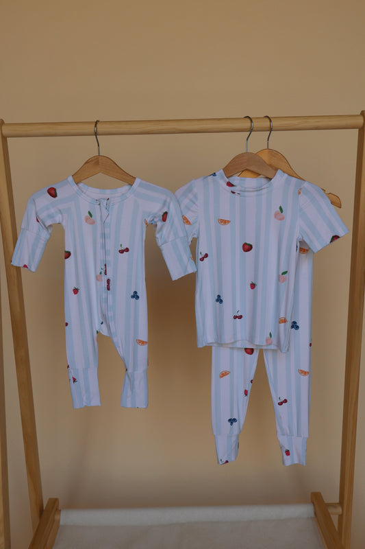 Summer Fruits Bamboo Pjs