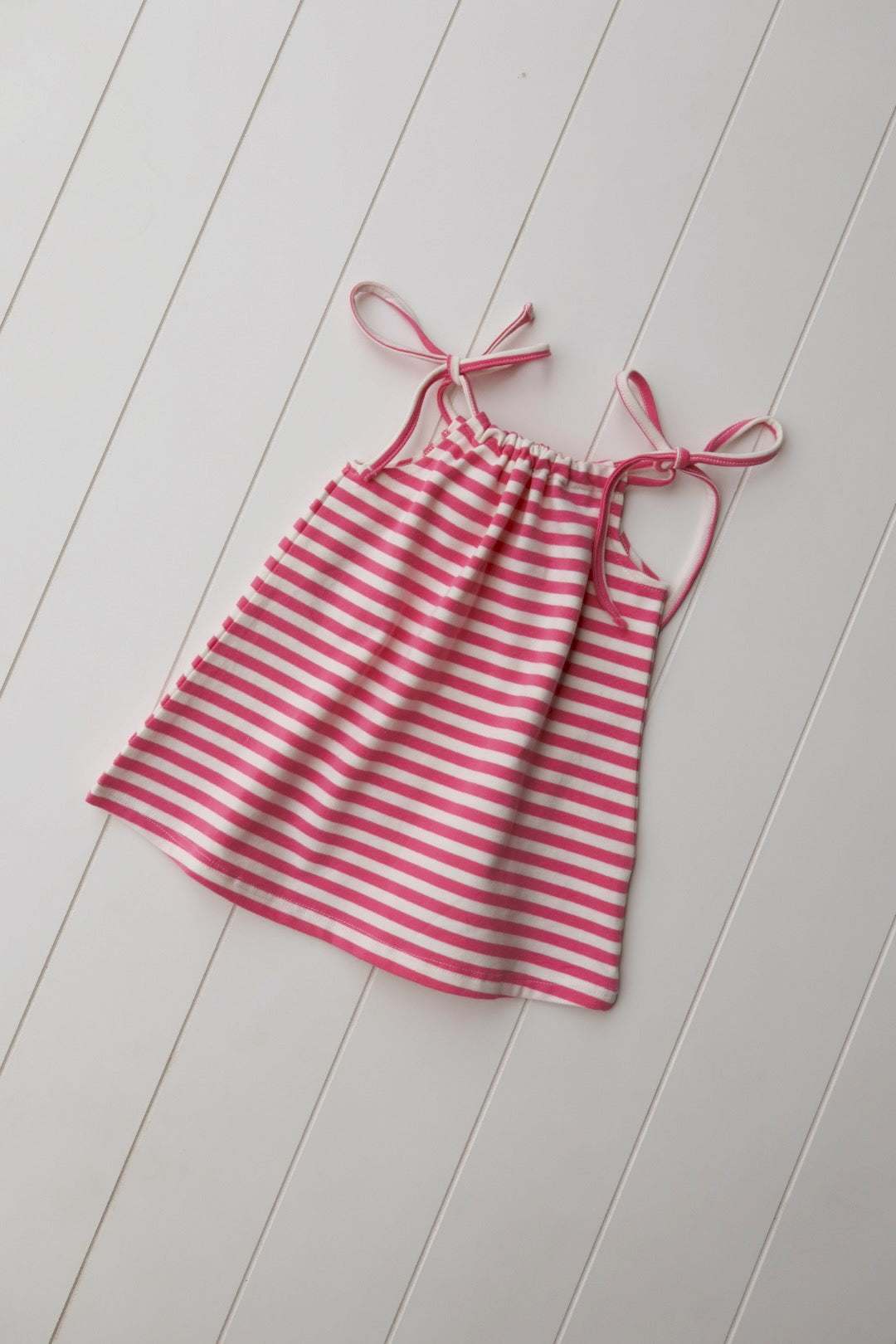 Tie Sleeve Girls Dress