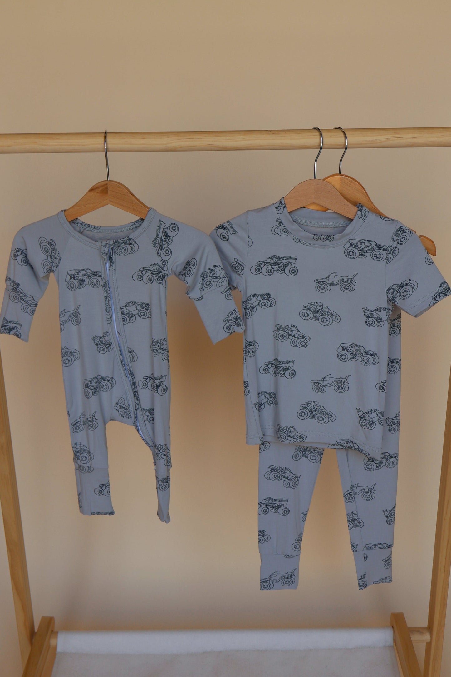 Monster Jam Bamboo Pjs