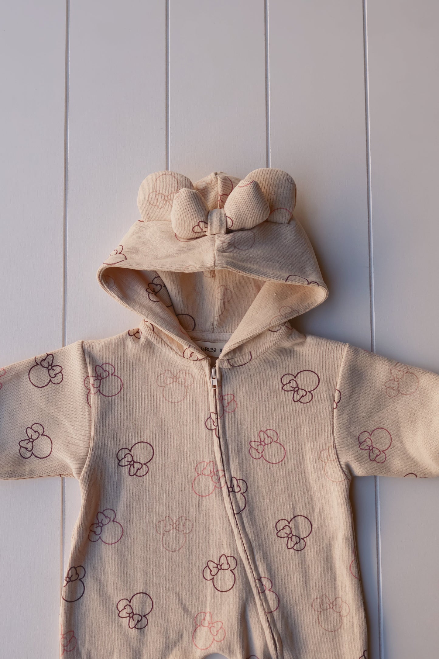 Printed Zip Hooded Jumpsuit