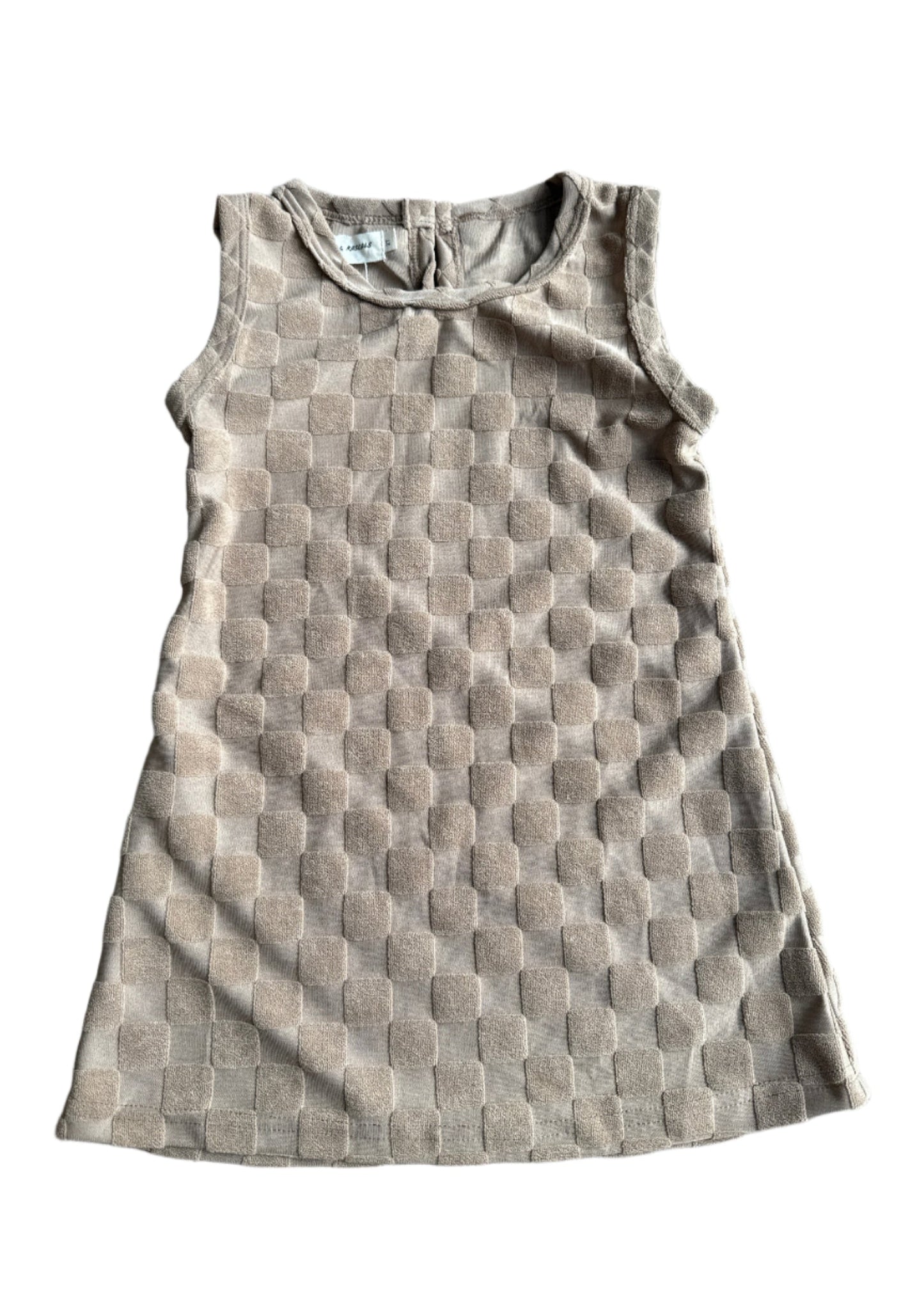 Valentina Toddler Checkered Dress | Matching Sibling Outfits