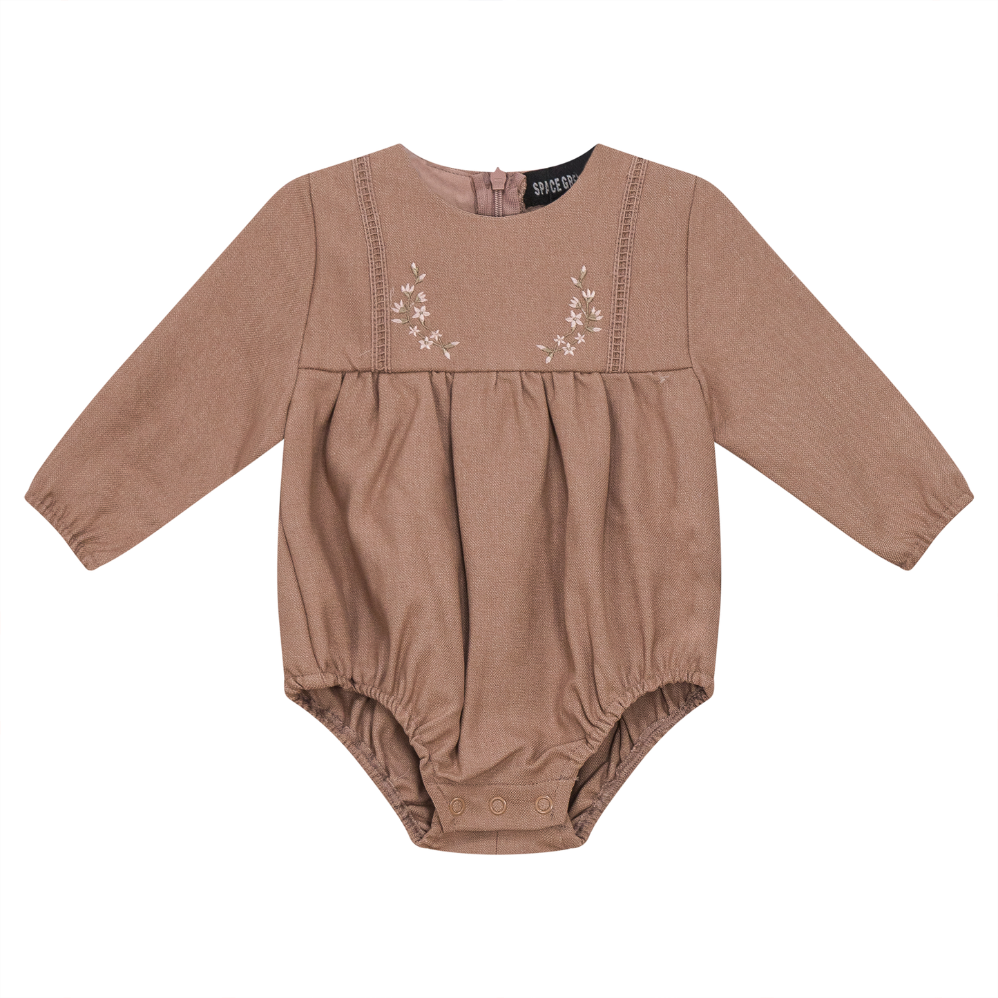 Floral Embroidered Bubble
