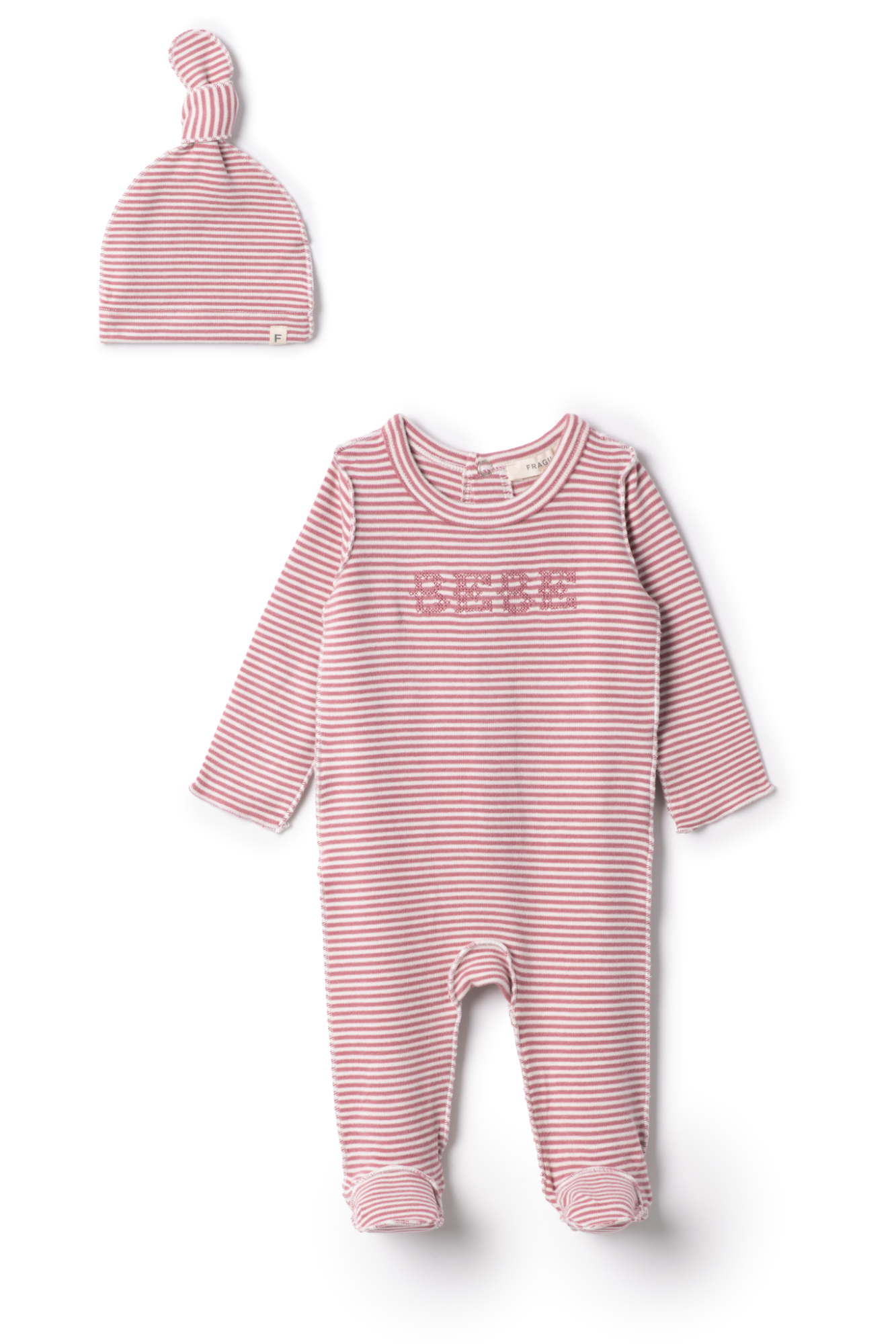 BEBE Embroidered Brushed Onesie