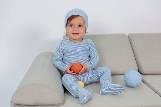 BEBE Embroidered Brushed Onesie