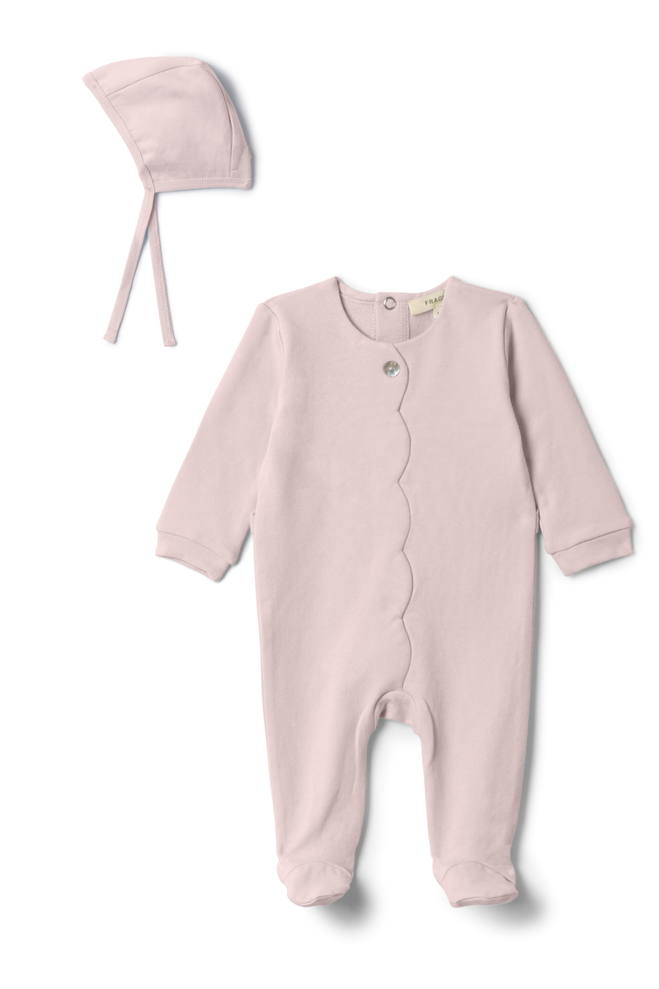 Cotton Scallop Onesie