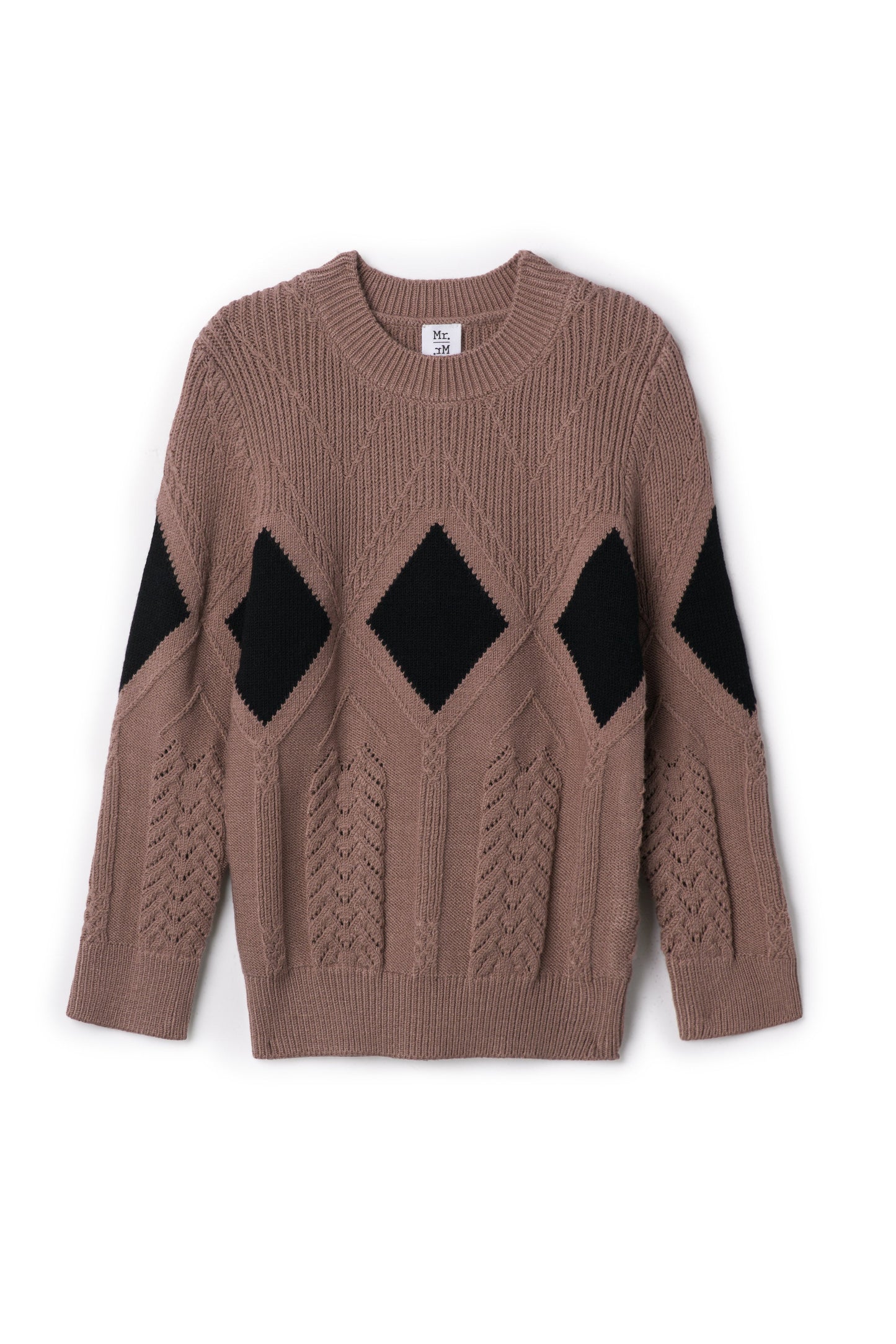Diamond Pointelle Sweater