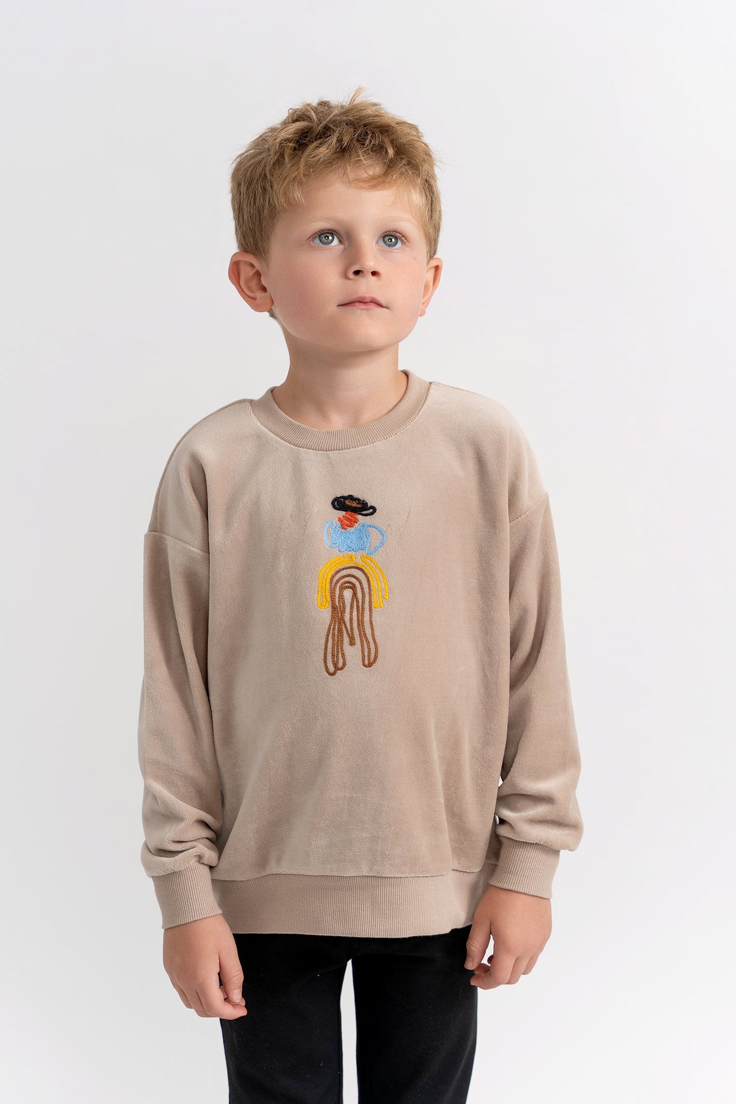 Cowboy Embroidered Sweatshirt