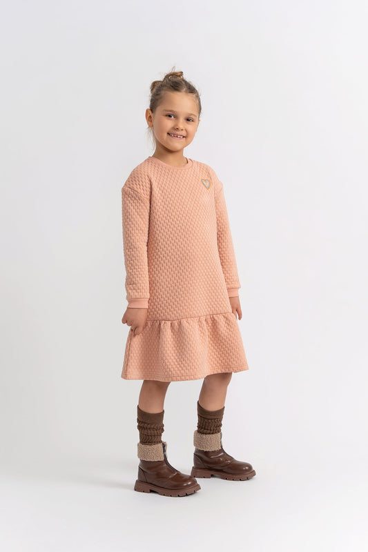 Quilted Smiley Love Dress