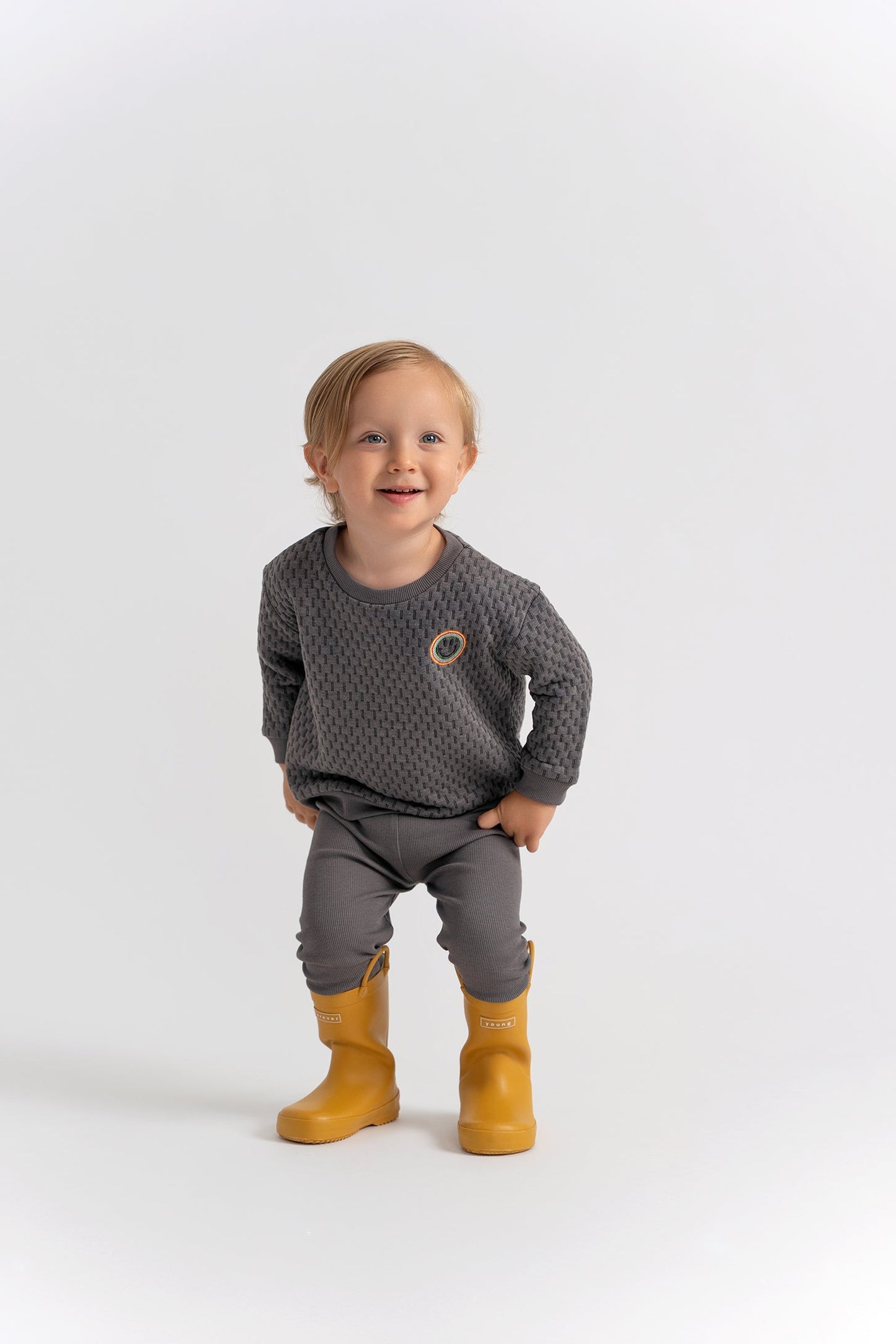 Quilted Smiley Love 2Pc Set