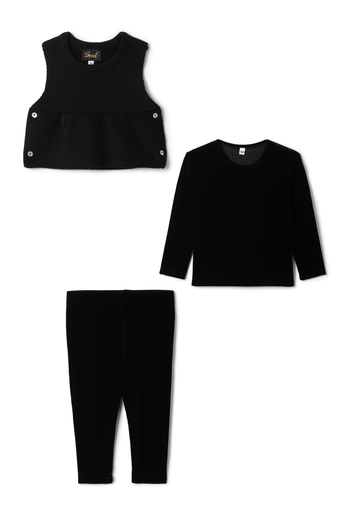 Slinky Velour 3Pc Set