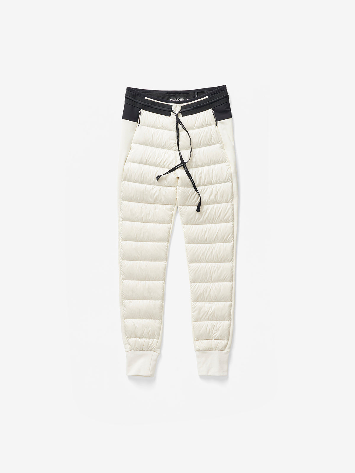 Hybrid Down Jogger - Pearl