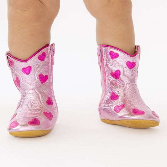 Cowgirl Lovestruck Baby Bootie