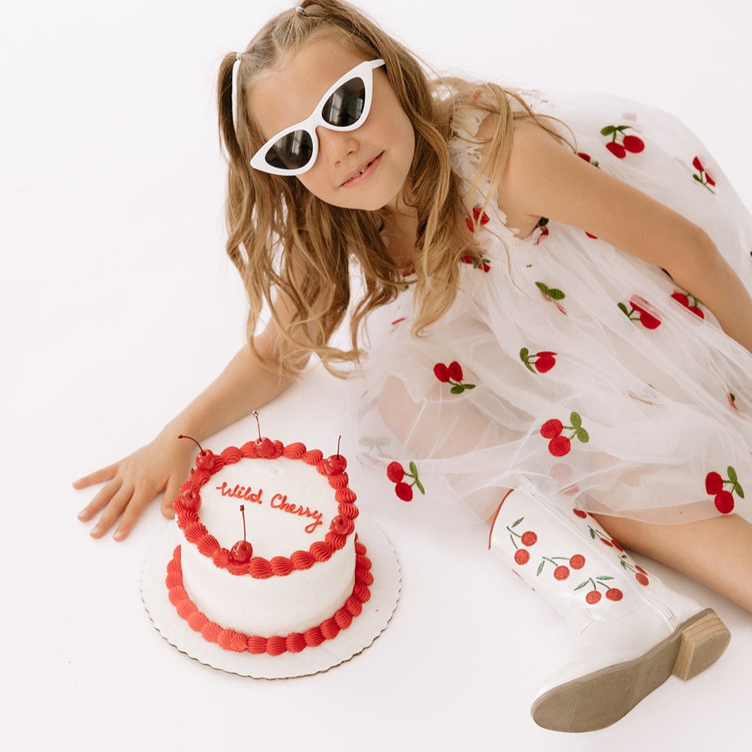 Wild Cherry Tulle Dress