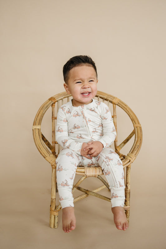 Cottontail Cruisers Modal Zippy Romper
