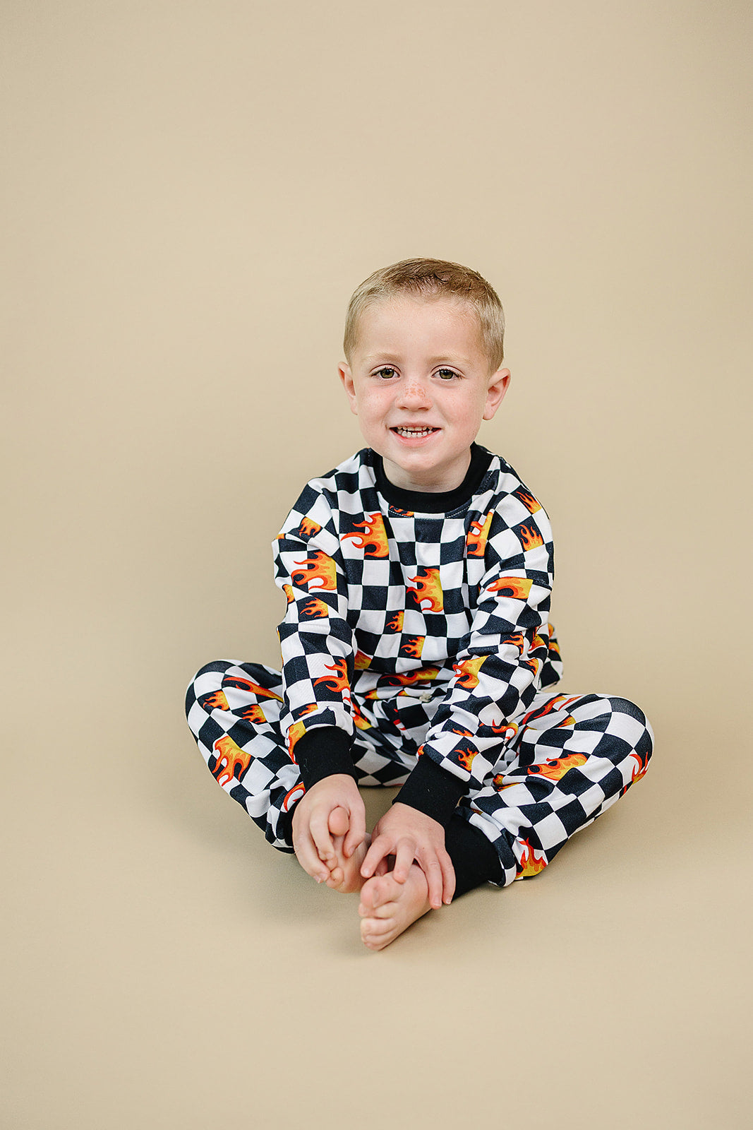 Jogger Set | Checker Blaze