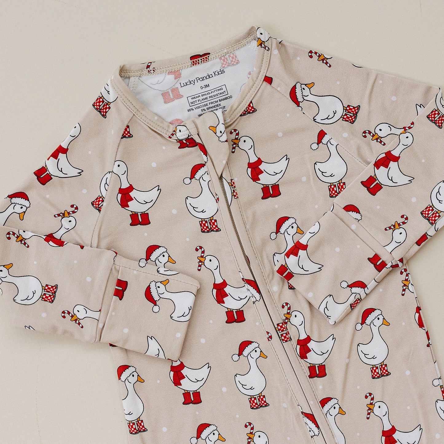 Bamboo Zip Romper | Merry Goose