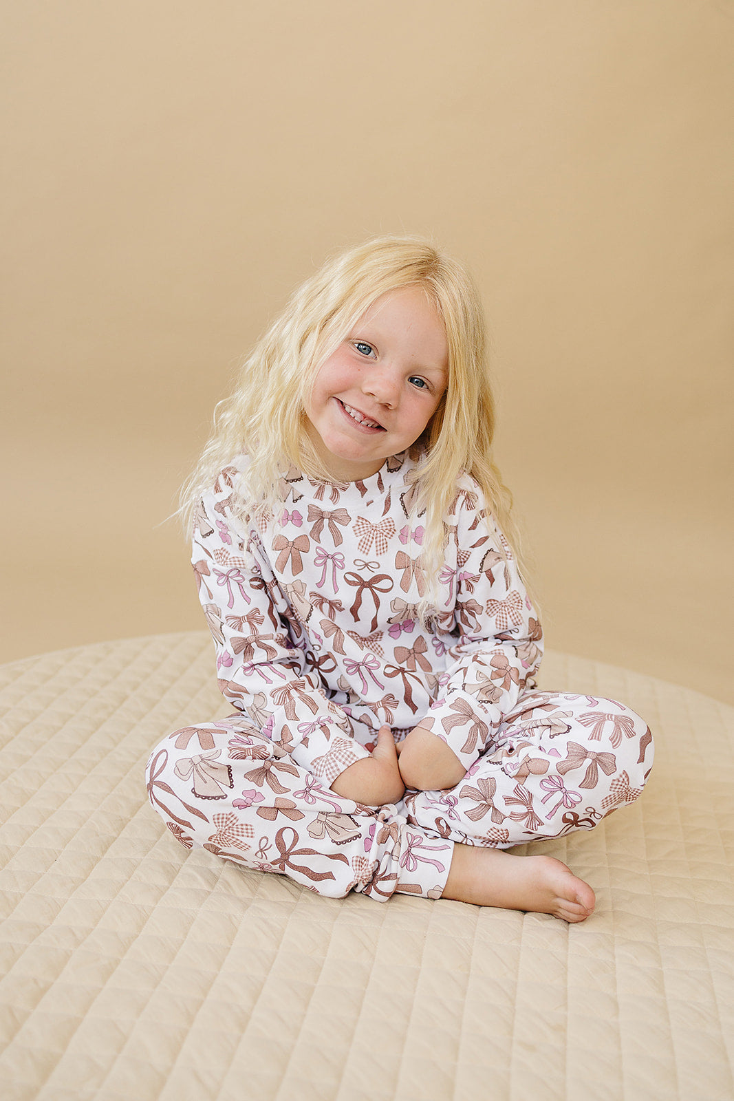 Jogger Set | Mocha Bows