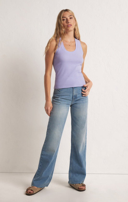 Sirena Rib Tank Violet Haze