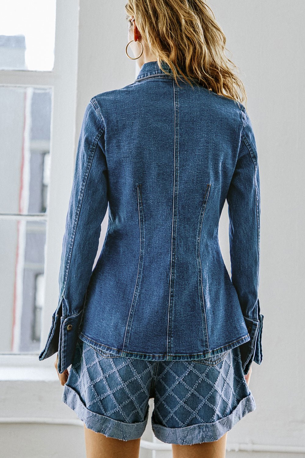 A SECOND THOUGHT DENIM TOP - Mack & Harvie