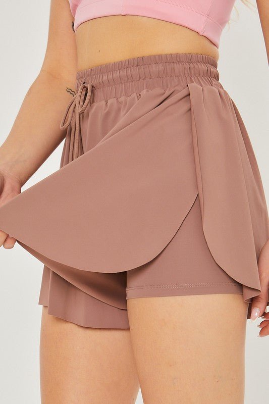 Activewear Two In One Drawstring Shorts - Mack & Harvie
