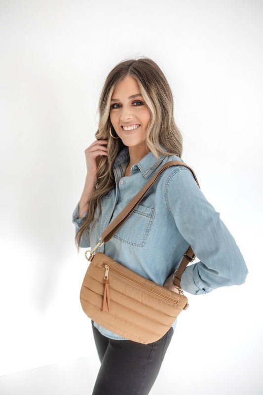 Addison Quilted Nylon Waist/ Sling Bag - Mack & Harvie