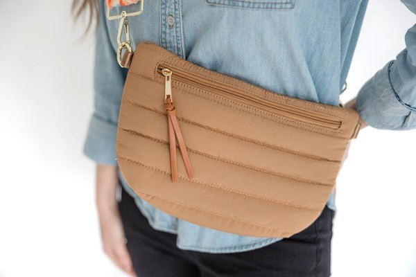 Addison Quilted Nylon Waist/ Sling Bag - Mack & Harvie