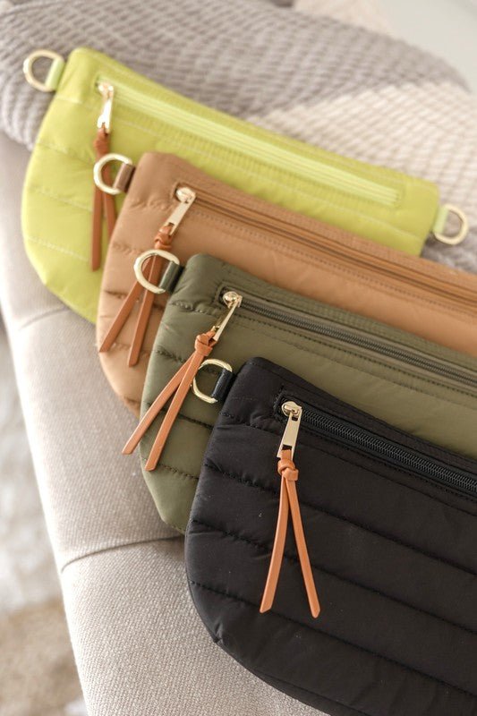 Addison Quilted Nylon Waist/ Sling Bag - Mack & Harvie