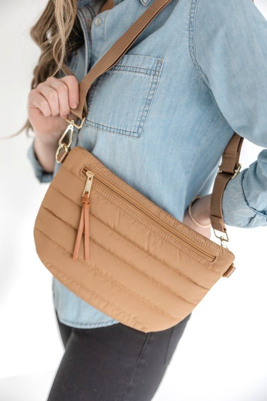 Addison Quilted Nylon Waist/ Sling Bag - Mack & Harvie
