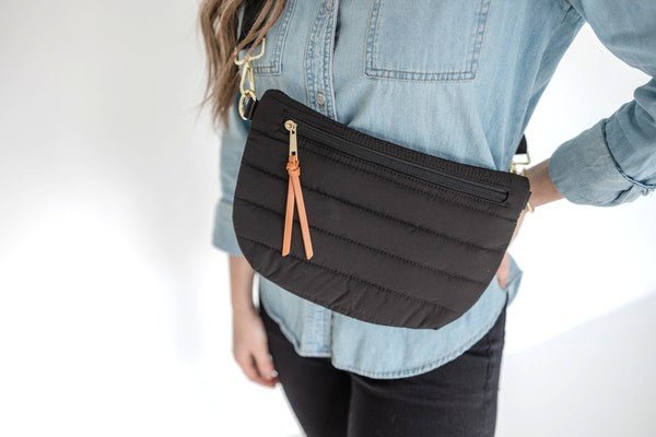 Addison Quilted Nylon Waist/ Sling Bag - Mack & Harvie