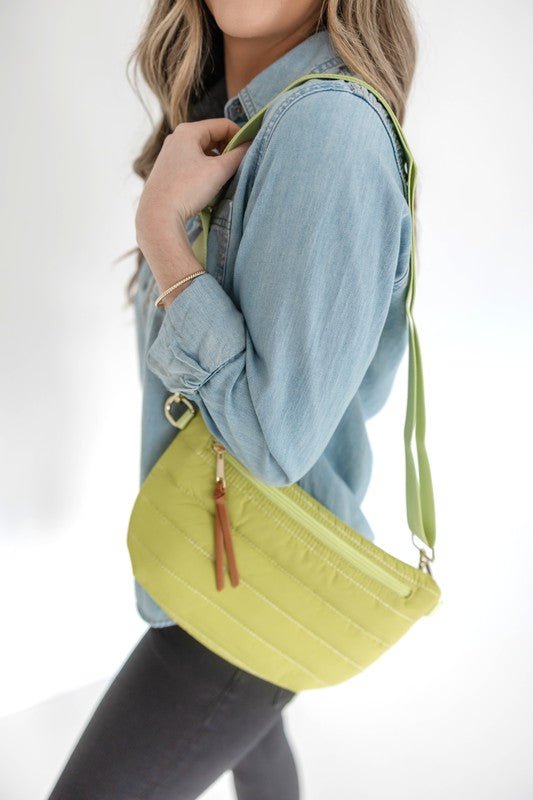 Addison Quilted Nylon Waist/ Sling Bag - Mack & Harvie