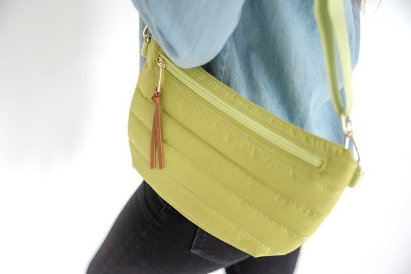 Addison Quilted Nylon Waist/ Sling Bag - Mack & Harvie