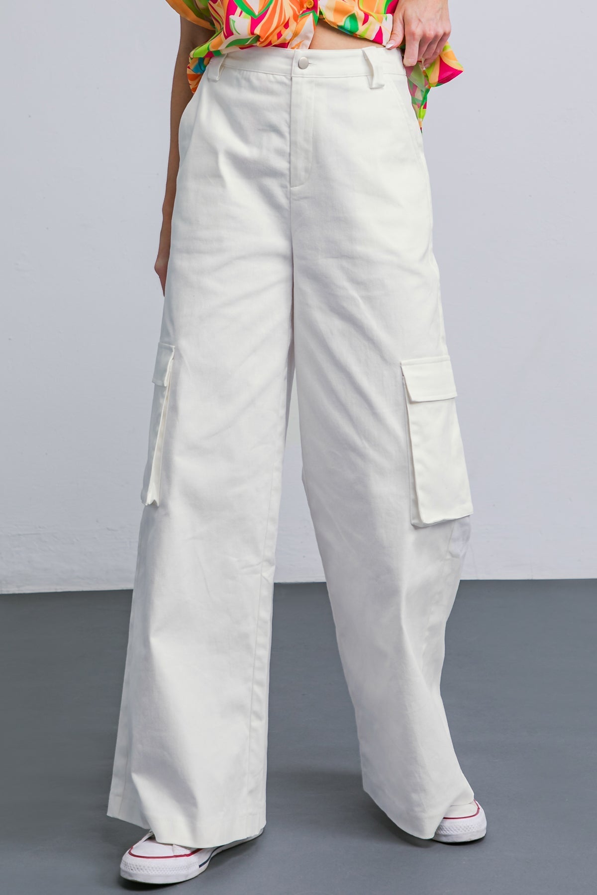 ADORABLE POSH WOVEN CARGO PANTS - Mack & Harvie