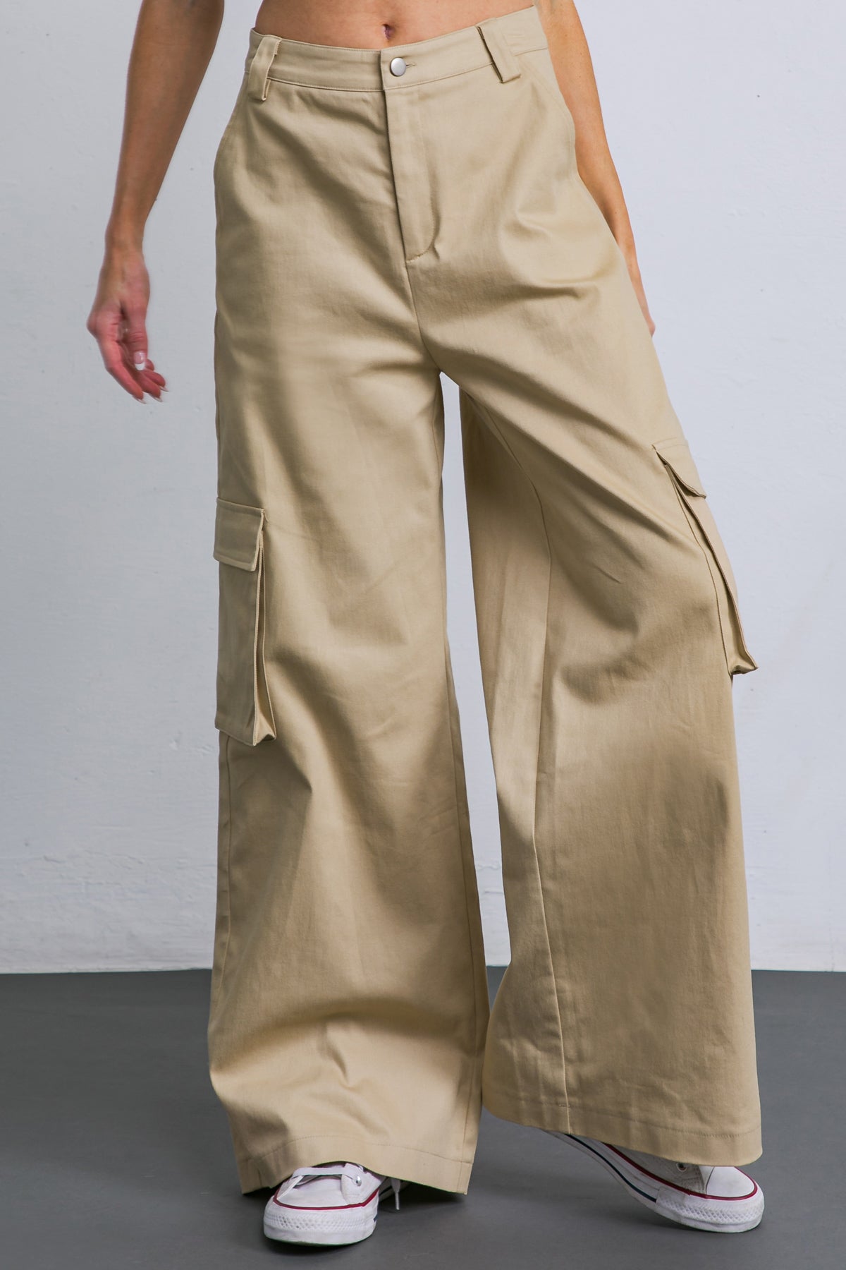 ADORABLE POSH WOVEN CARGO PANTS - Mack & Harvie