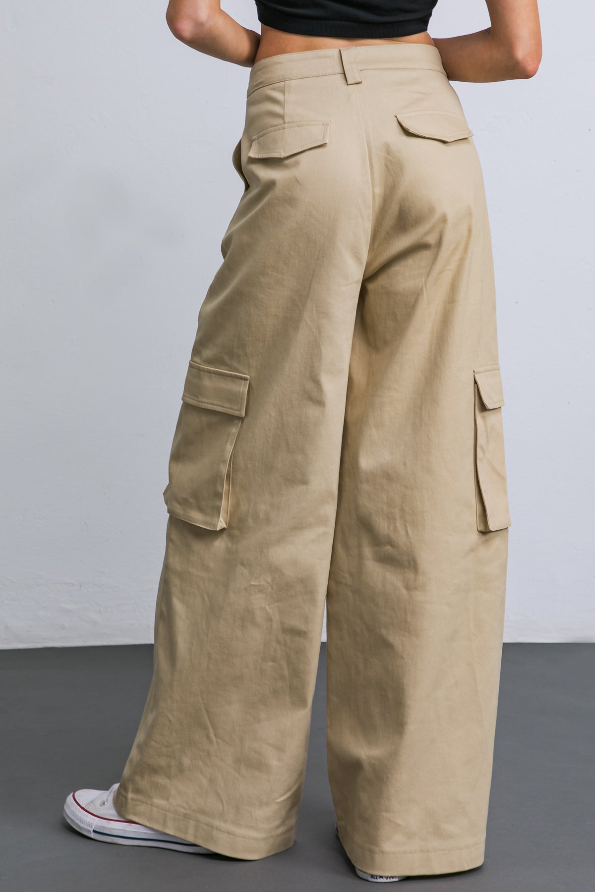 ADORABLE POSH WOVEN CARGO PANTS - Mack & Harvie