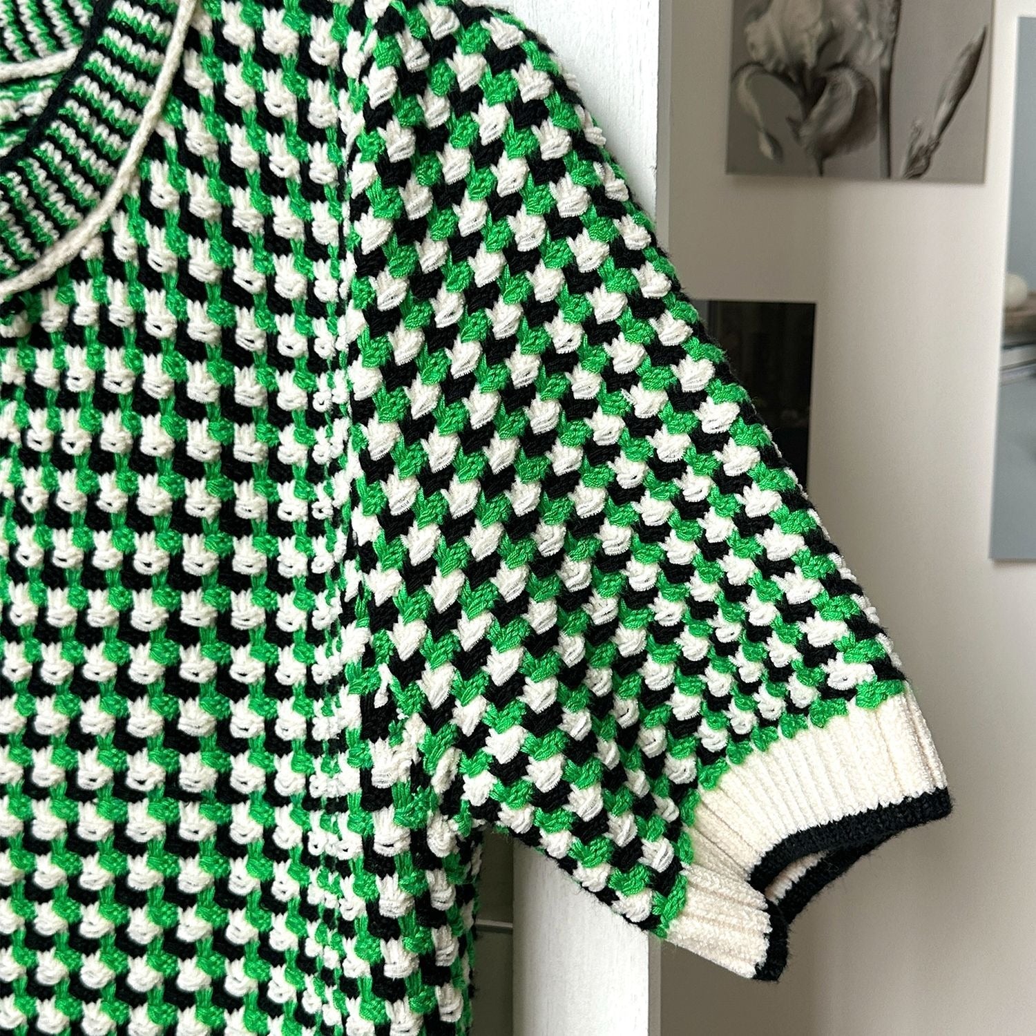 Alice Knit Check Dress - Mack & Harvie