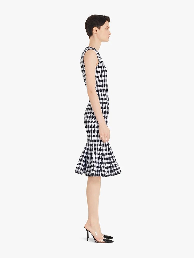 Alice Plaid Spandex Dress - Mack & Harvie