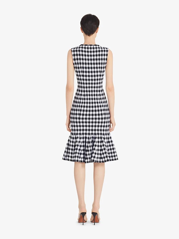 Alice Plaid Spandex Dress - Mack & Harvie