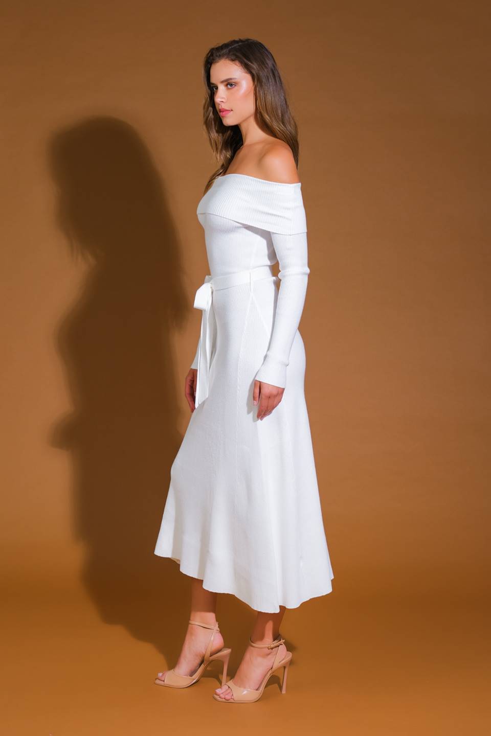 ALL A FANTASY SWEATER MIDI DRESS - Mack & Harvie
