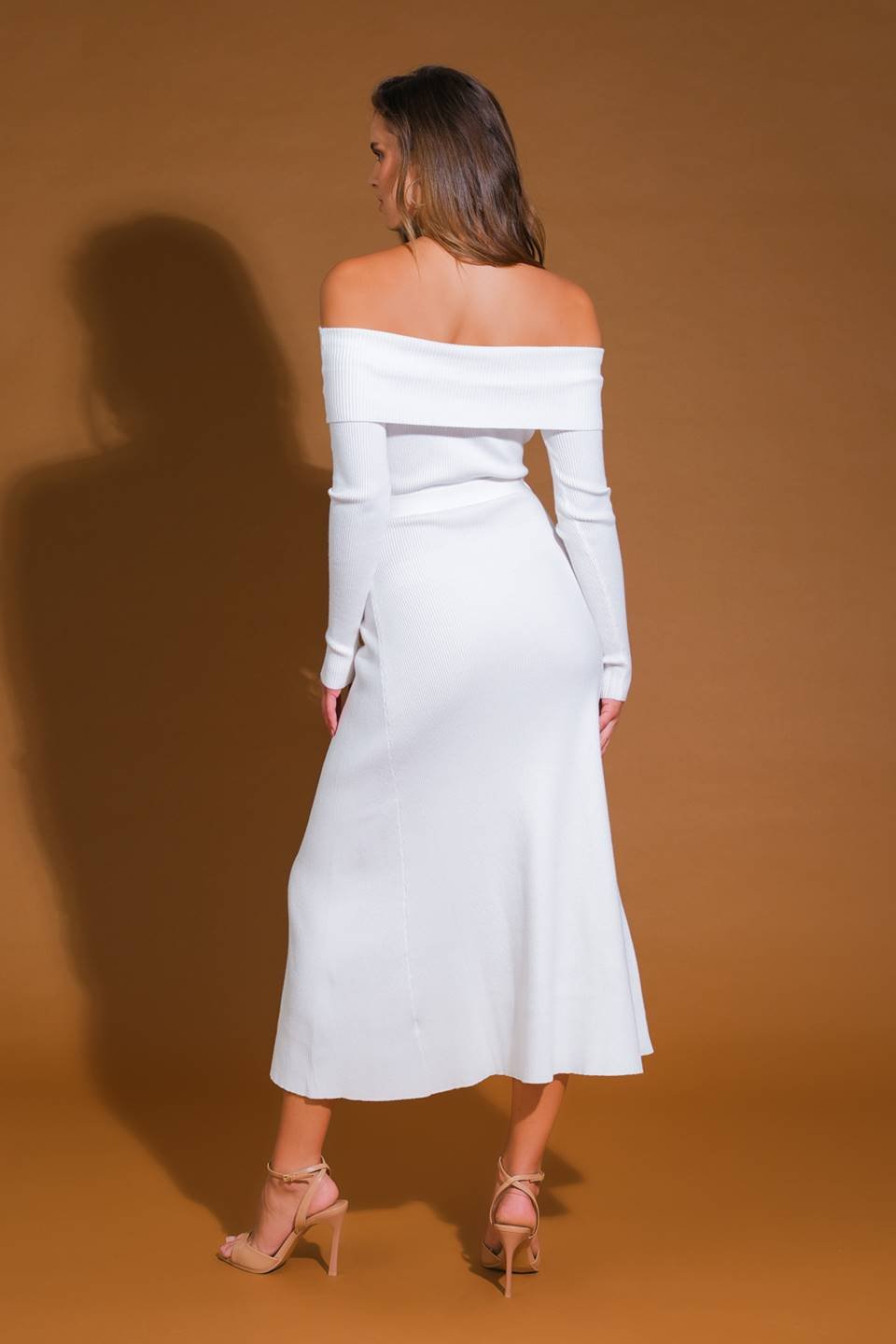 ALL A FANTASY SWEATER MIDI DRESS - Mack & Harvie
