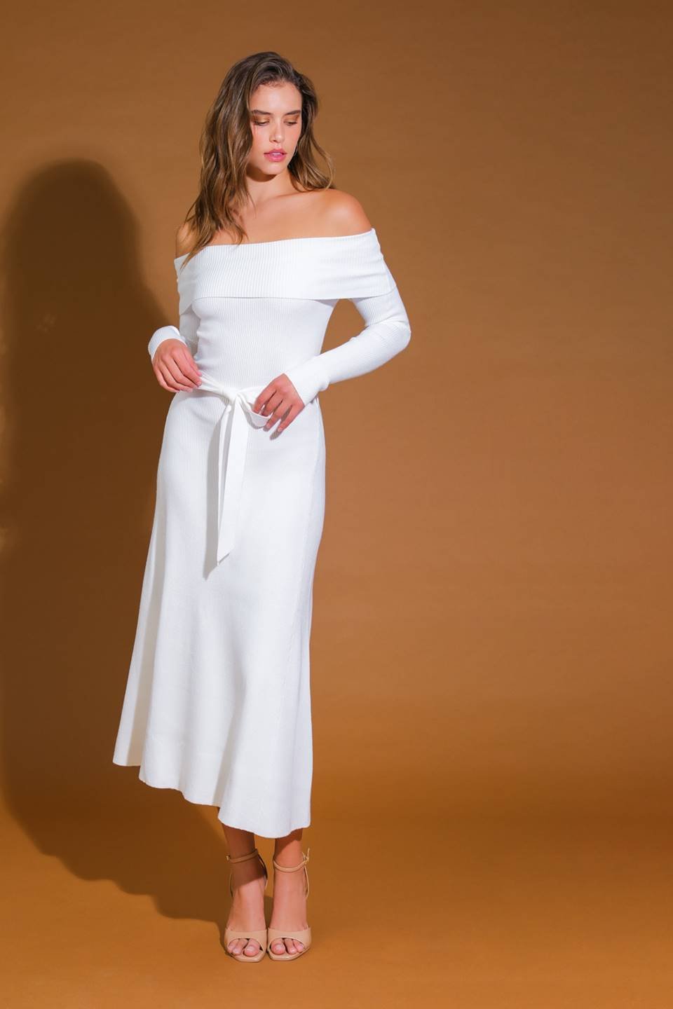 ALL A FANTASY SWEATER MIDI DRESS - Mack & Harvie