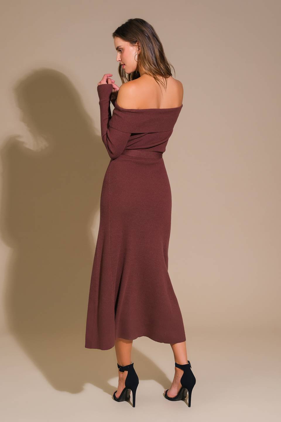 ALL A FANTASY SWEATER MIDI DRESS - Mack & Harvie