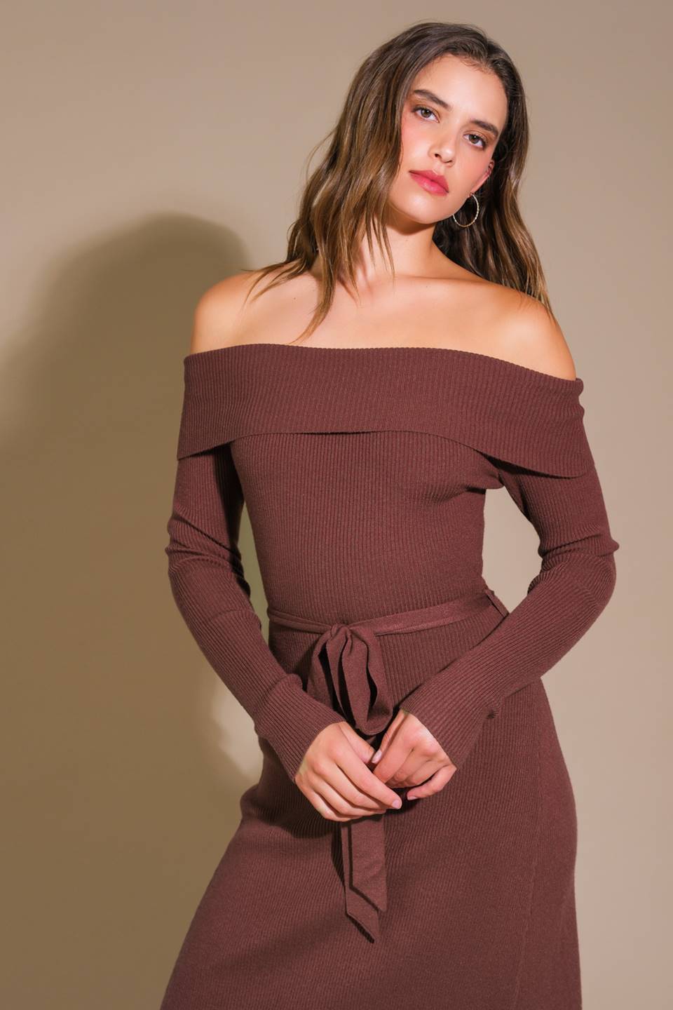 ALL A FANTASY SWEATER MIDI DRESS - Mack & Harvie