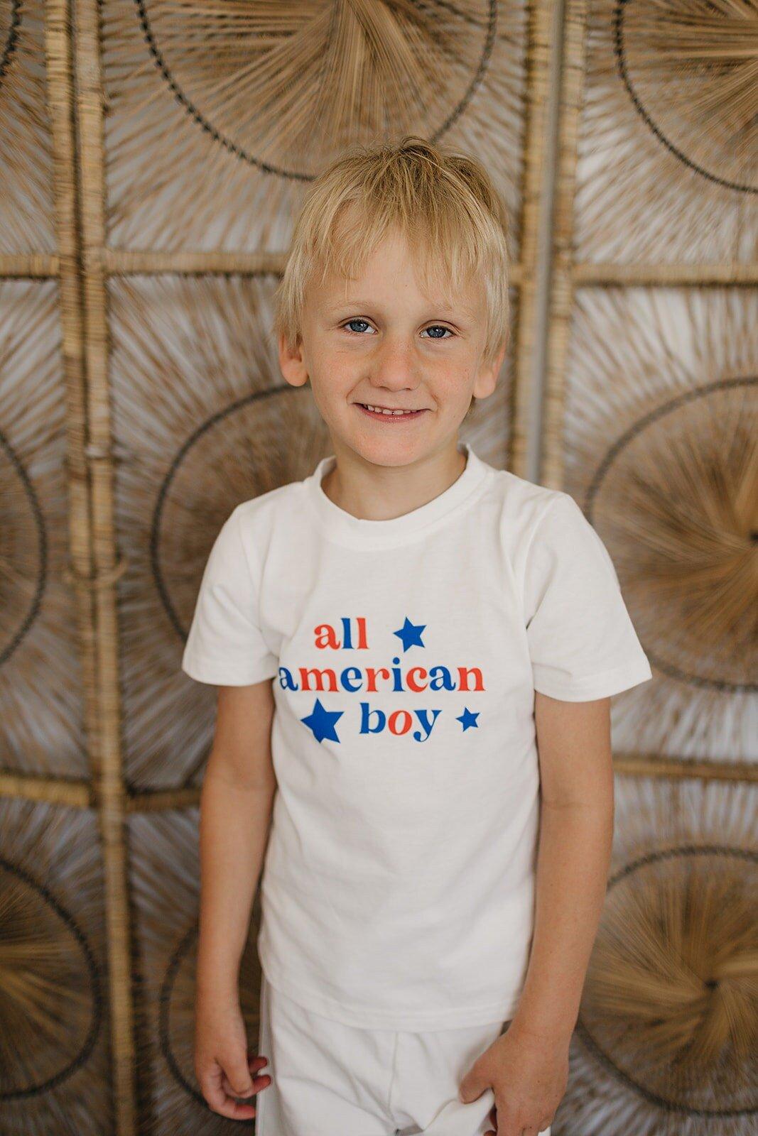 All American Boy Tee *18-24 months and 2T left