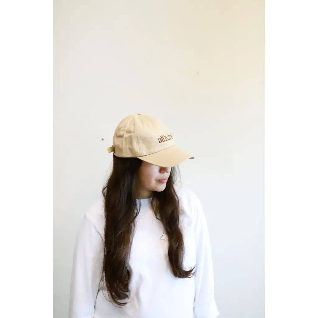 All is Well Embroidered Baseball Hat