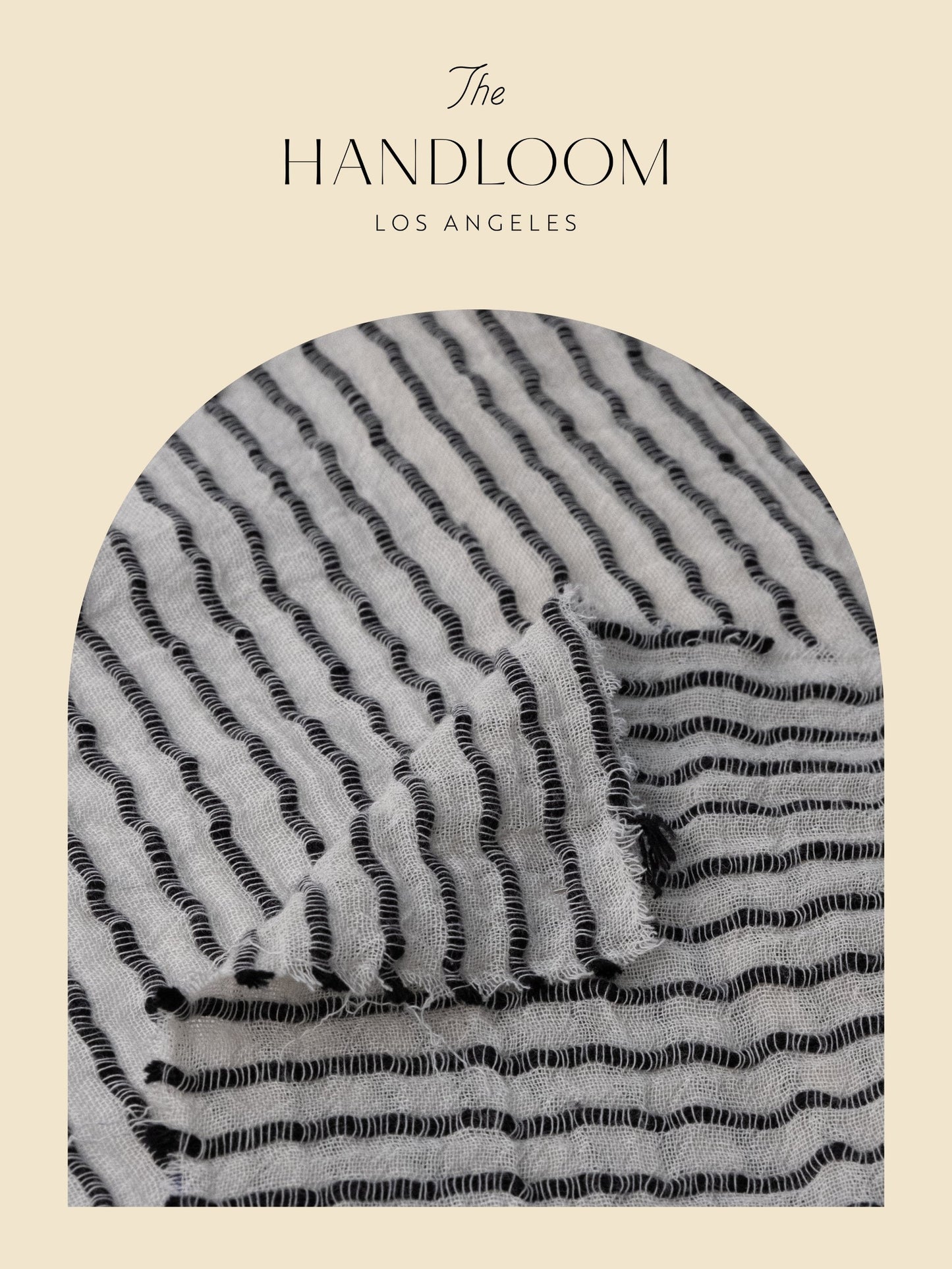 Ava Kimono - Black Stripes