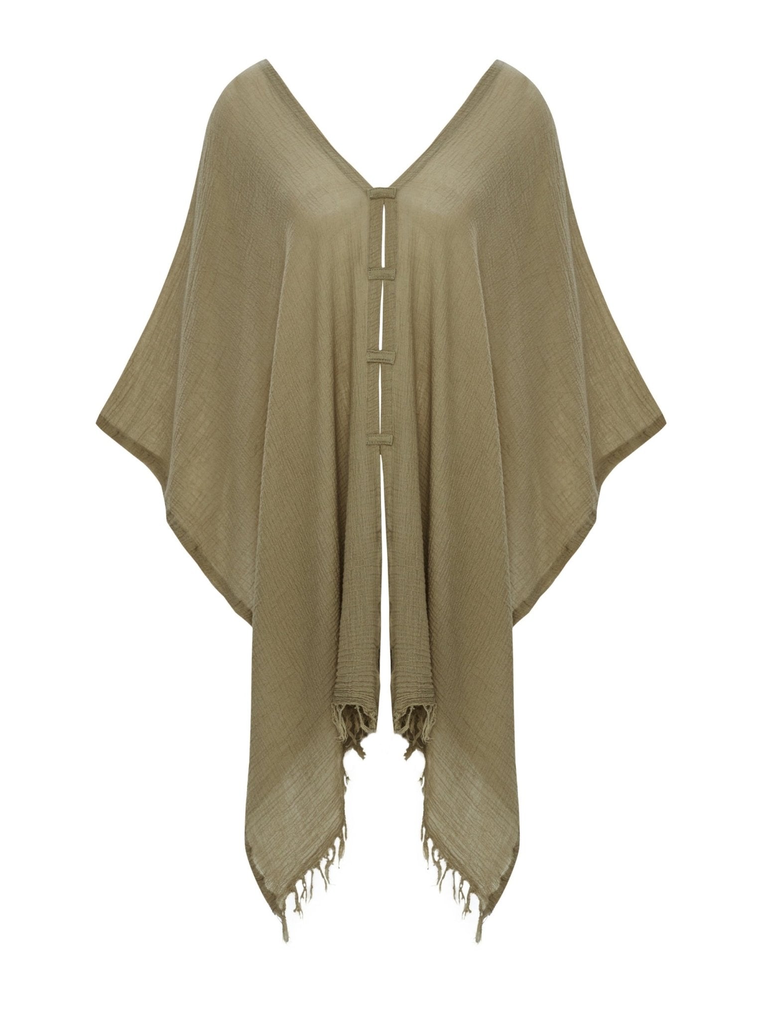 Ava Kimono - Khaki Green - Mack & Harvie