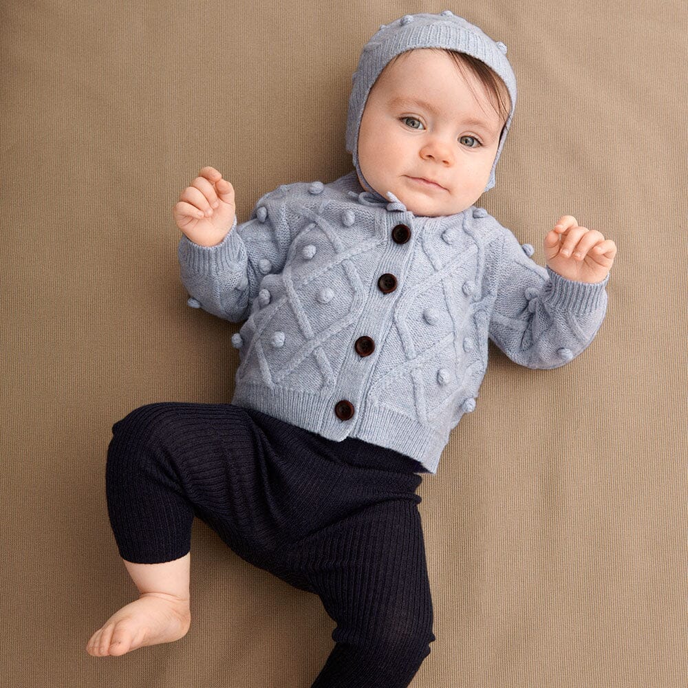 Baby Sweater Pants - Dark Navy - Mack & Harvie