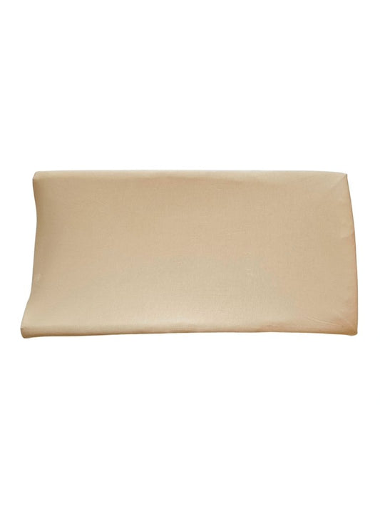 Bamboo Changing Pad Cover - Solid Tan - Mack & Harvie