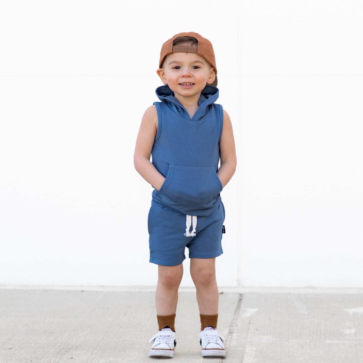 BAMBOO HOODIE TANK - Arctic - Mack & Harvie