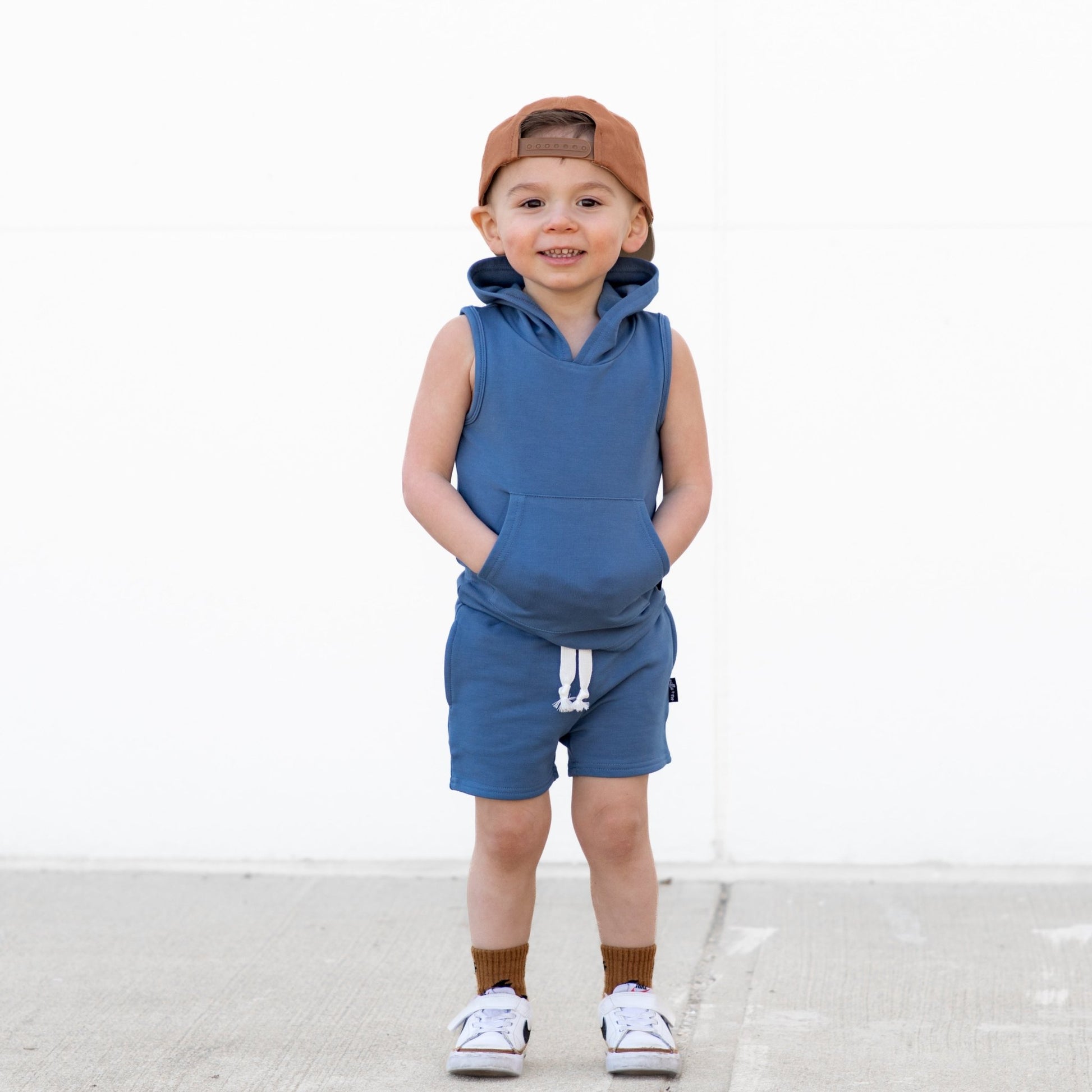 BAMBOO HOODIE TANK - Arctic - Mack & Harvie
